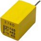 2.74nF 2740pF 63V 1% Radial Film Capacitor 222244342742 Philips