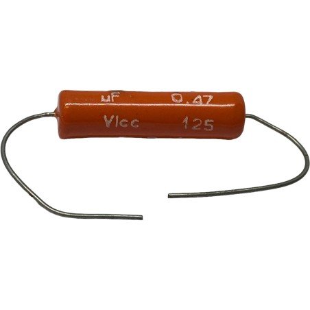 0.47uF 470nF 125V Axial Film Capacitor HTR10 Icar