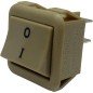 R30T85 Pronic DPST Rocker Switch ON-OFF 10A/250Vac 15A/125Vac