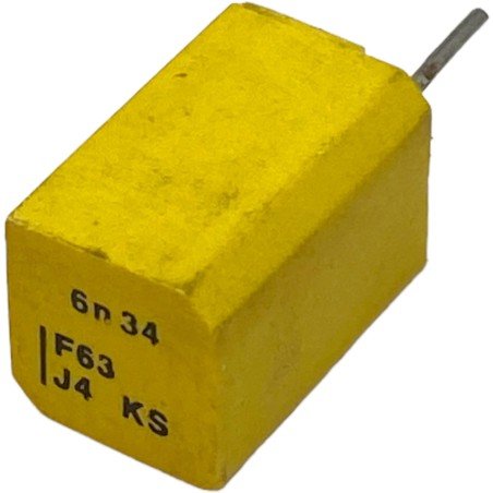 6.34nF 6340pF 1% 63V Radial Film Capacitor Philips