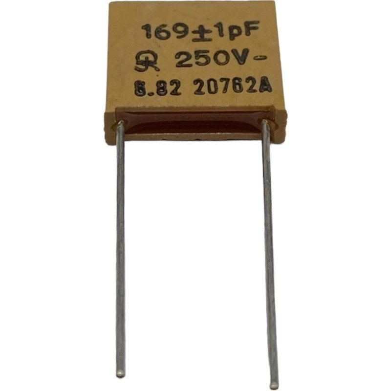 169pF 250V 0.5% Radial Polypropylene Film Capacitor 273UK ITT 12.5x12.5mm