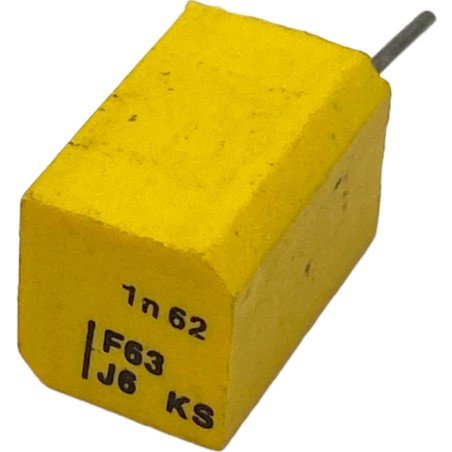 1.62nF 1620pF 1% 63V Radial Film Capacitor Philips