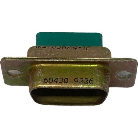 M24308/4-1F ITT D Sub Mil Spec Connector 9 Position