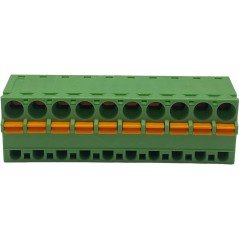 FKCT2,5/10-ST  Pheonix Contact 10 Position Terminal Block Connector Female Socket 24-12AWG 1909294