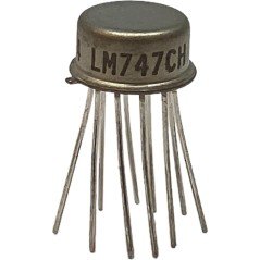 LM747CH National Integrated Circuit Amplifier