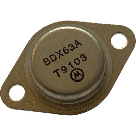 BDX63A Motorola Silicon NPN Power Transistor 90W