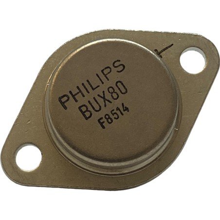 BUX80 Philips Silicon NPN Power Transistor 100W