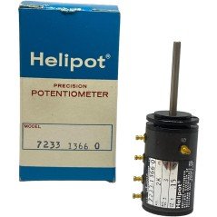 2Kohm 2K 3% Mil SPec Variable Precision Linear Potentiometer 7233-1366-0 Helipot 5905-00-780-9752