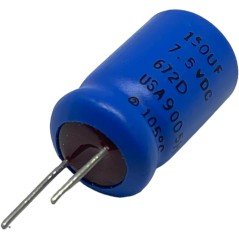 150uF 7.5V Radial ELectrolytic Capacitor 672D VIshay 17x10.3mm