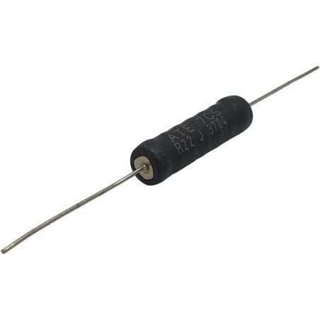 0.22Ohm R22 10W Axial Fixed Power Wirewound Resistor 7CS Ates