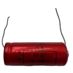 50UF 150V-165V AXIAL ELECTROLYTIC CAPACITOR