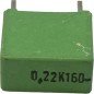 0.22uF 220nF 160V Radial Polyester Film Capacitor MKT1822 Ero 13x11.35x6.35mm