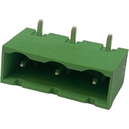 GMSTBA2.5/3G Pheonix Contact 3 Position 1 Row Terminal Block Header Connector Through Hole Right Angle