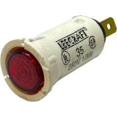 Leecraft Red Indicator Light 250V 1/3W