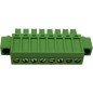 21.1500MF/8 IMO Pluggable Terminal Block Flanged 3.81mm 8 Way 28-16AWG 1.5mm² Screw 10A