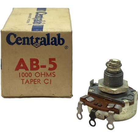 1Kohm 1K Potentiometer AB-5 Centralab