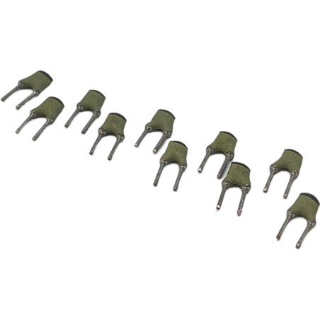 18pF 2.5% 50V Radial Ceramic Disc Capacitor Qty:10