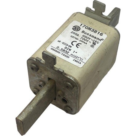 170M3816 Bussmann Square Body Fast Fuse 250A/690-700V