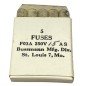 F03A250V15AS Bussmann Mil Spec Fuse 15A/250V Qty:5