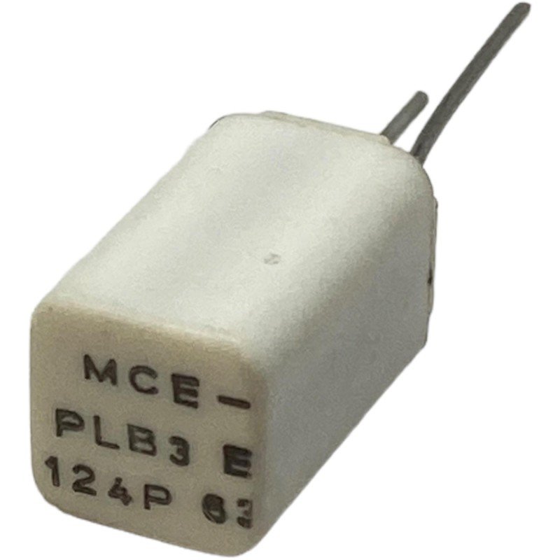 124pF 63V 1.25% Radial Film Capacitor PLB3E MCE