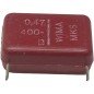 0.47uF 470nF 400V Radial Film Capacitor MKS WIMA 40x22.75mm