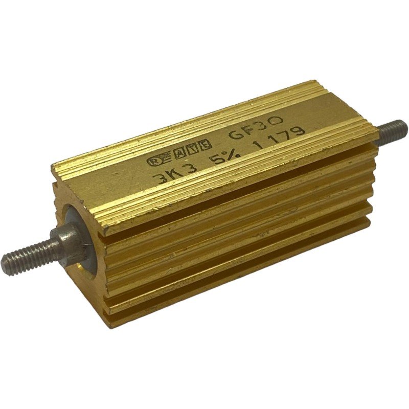 3.3Kohm 3K3 30W 5% Aluminum Power Resistor GF30 Ates