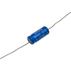 60uF 25V Axial Electrolytic Capacitor EP5F6 ICAR 26.5x10.5mm