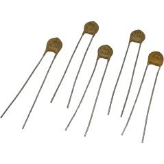 330pF 50V Radial Ceramic Capacitor Qty:5