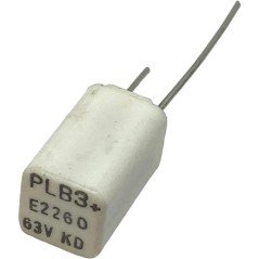 2.26nF 2260pF 63V 1.25% Radial Film Capacitor PLB3 MCE