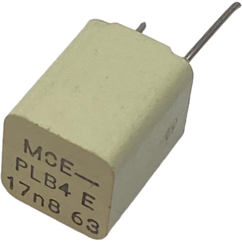 17.8nF 17800pF 63V 1.25% Radial Film Capacitor PLB4 MCE