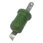 40pF 2000V 2KV 5% Ceramic Tubular Capacitor RA12x20 Draloric