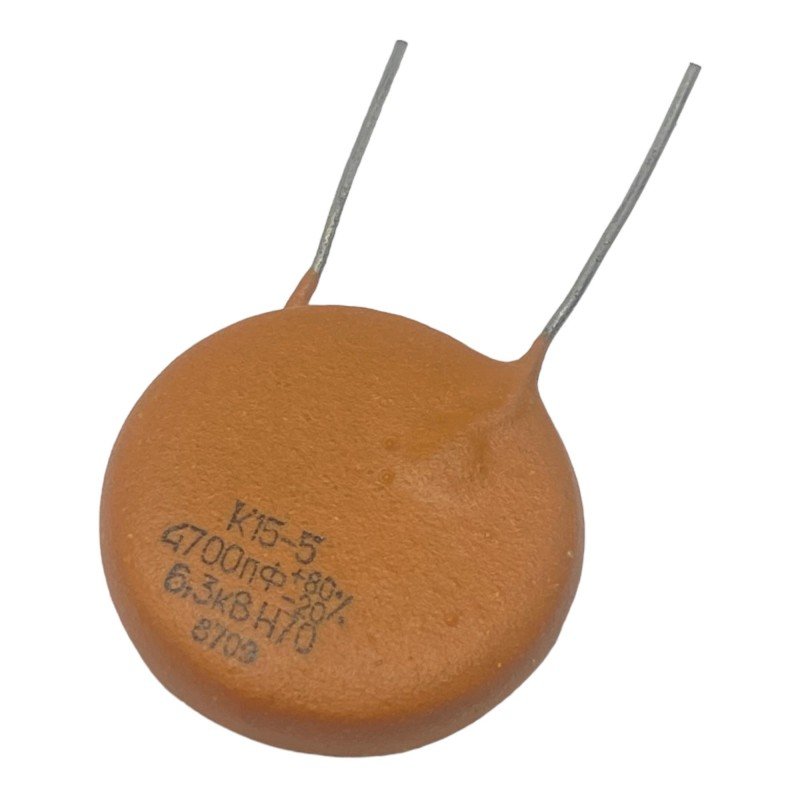 4.7nF 4700pF 20% 6.3KV 6300V Radial Ceramic Capacitor K15-5