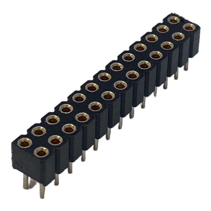 26 Position 2 Row Female Header Connector 33x5mm