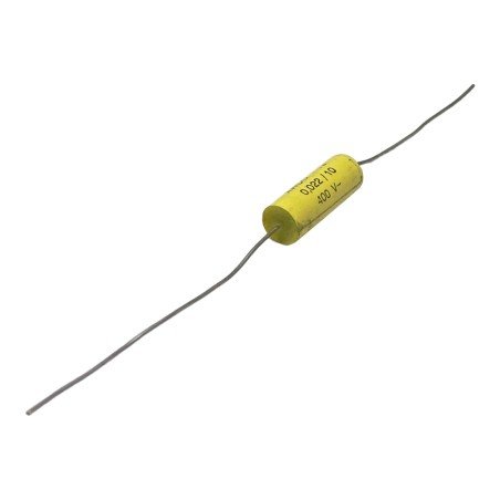 0.022uF 22nF 400V 10% Axial Film Capacitor 1.02 Arcotronics 17.5x6.3mm