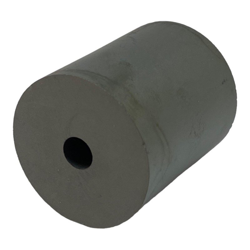 Cylinder Shaped Toroid Ferrite Core Dark Grey W:35mm ID:6.5mm OD:30.25mm