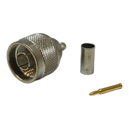 11N-50-3-29C/133 Huber Suhner N Type (m) Coaxial Connector For RG-223/U RG142B/U Cable