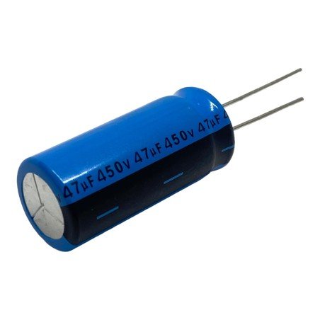 47uF 450V Radial Electrolytic Capacitor Lelon 36.5x16mm