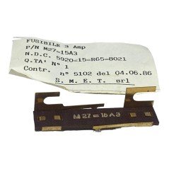 M27-15A3 Mil Spec Fuse 3A 5920-15-R65-8021