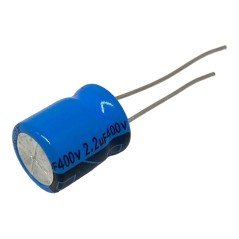 2.2uF 400V Radial Electrolytic Capacitor Lelon 85C 13x10mm