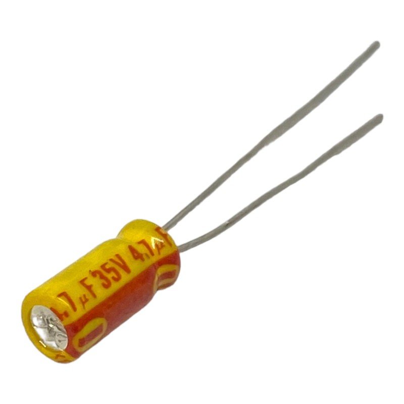 4.7uF 35V Radial Electrolytic Capacitor Frako 11x5mm