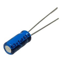 1uF 50V Radial Electrolytic Capacitor Lelon 11x5mm