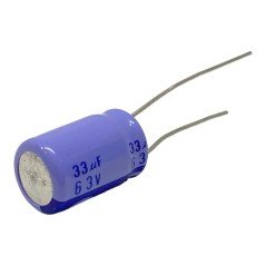 33uF 63V Radial Electrolytic Capacitor Matsushita 16x10mm