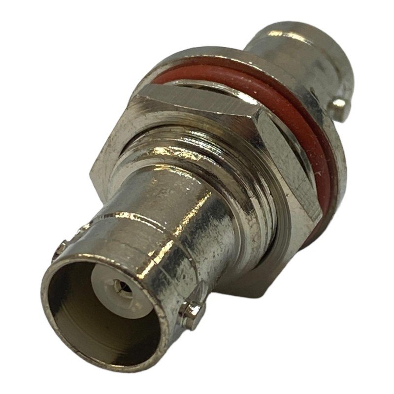 Bnc F To Bnc F Bulkhead Coaxial Converter Adapter