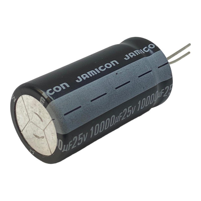 10000uf 25v Radial Electrolytic Capacitor Jamicon 50x25mm 4079