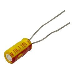 10uF 16V Radial Electrolytic Capacitor Frako 11x5mm