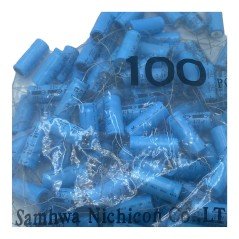 470uF 25V Axial Electrolytic Capacitor Nichicon 32x13mm Qty:100