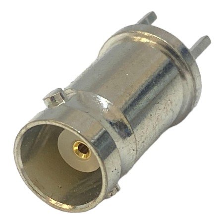 BNC (f) Inline Straight PCB Mount Coaxial Connector