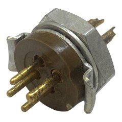 Circular Mil Spec Connector Gold Contact 4-Pin