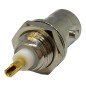 MW1094T Marlow BNC(f) Bulkhead Jack Front Mounting Coaxial Connector