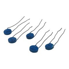 15pF 100V Radial Ceramic Capacitor Qty:5